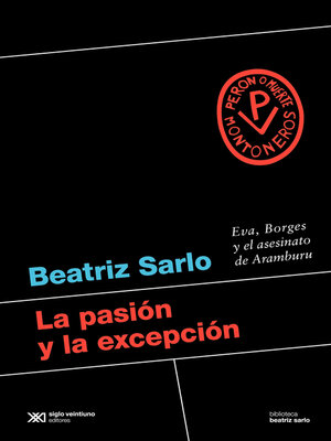 cover image of La pasión y la excepción